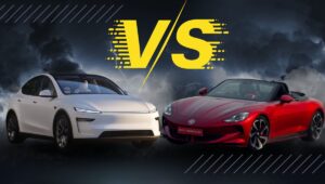 Tesla Model Y Vs MG Cyberster: दो धांसू इलेक्ट्रिक कारों की जंग, कौन बनेगा भारत का असली EV किंग?