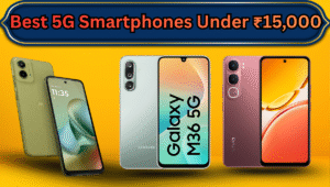 Samsung, Realme, Vivo से iQOO तक, ₹15,000 से कम कीमत में बेस्ट 5G स्मार्टफोन